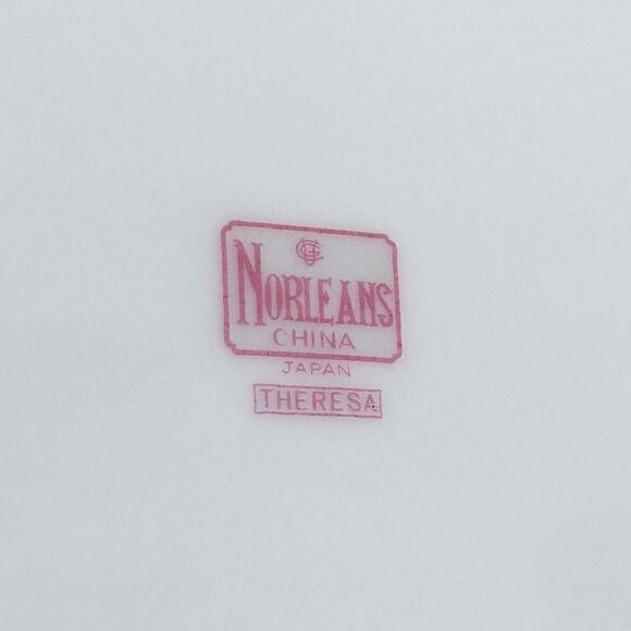 Vintage Norleans Fine China JAPAN Theresa Bread Butter Plates (4) - Picture 14 of 15